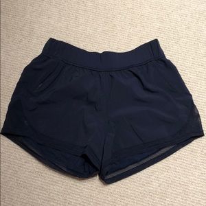 Lululemon navy blue shorts size 4